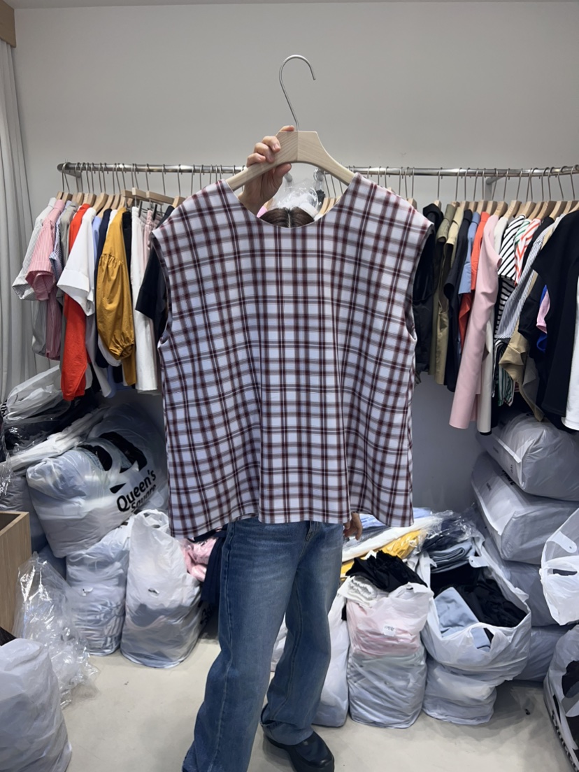 DA YLOG直郵韓國代購女裝新品熱賣休閑時尚真品24春夏馬甲DA YLOG馬甲圖色1