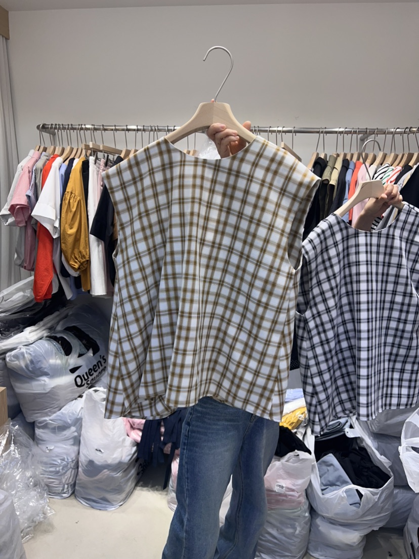 DA YLOG直郵韓國代購女裝新品熱賣休閑時尚真品24春夏馬甲DA YLOG馬甲圖色2