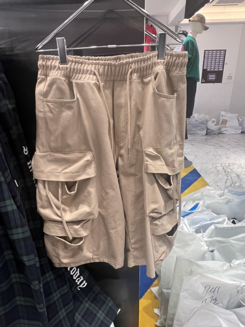 EDISON STORE-男裝韓國直郵東大門代購女裝新品職業短褲口袋LEGIT/EDISON STORE-男裝短褲圖色2