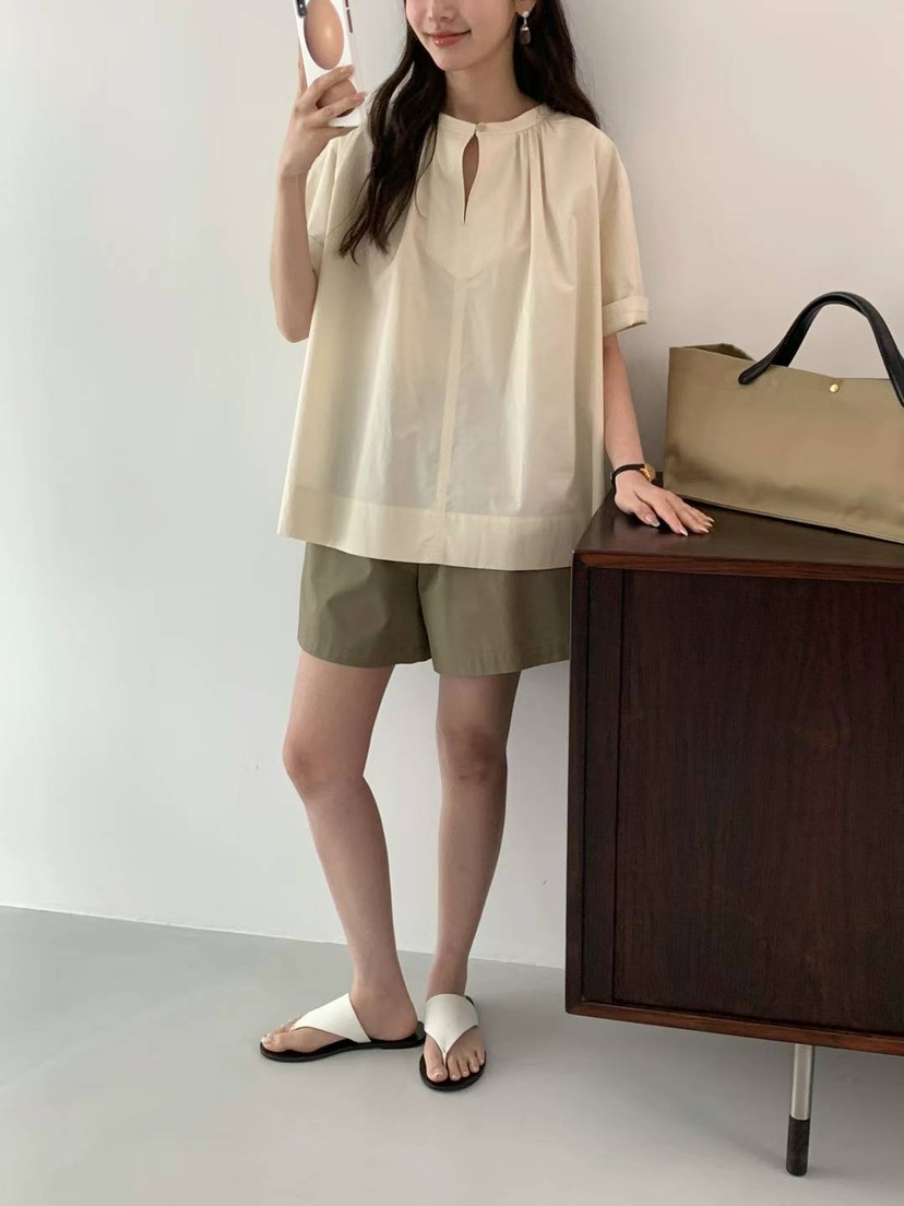 EGG/DS訂貨周期長韓國直郵東大門實拍女裝新品職業襯衫蕾絲衫PROJECT ELF/ELF-L襯衫/蕾絲衫