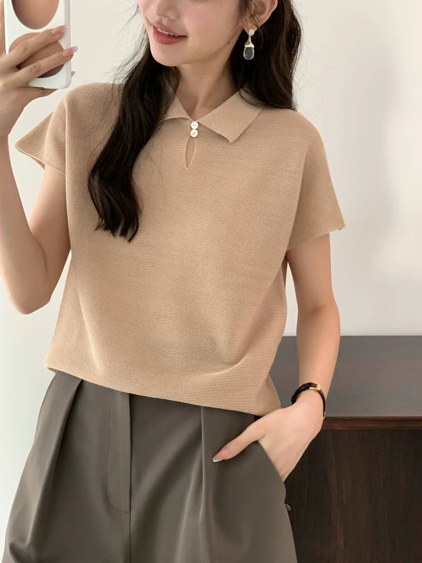 EGG/DS訂貨周期長直郵韓國代購女裝新款職業推薦24春夏針織衫PROJECT ELF/ELF-L針織衫