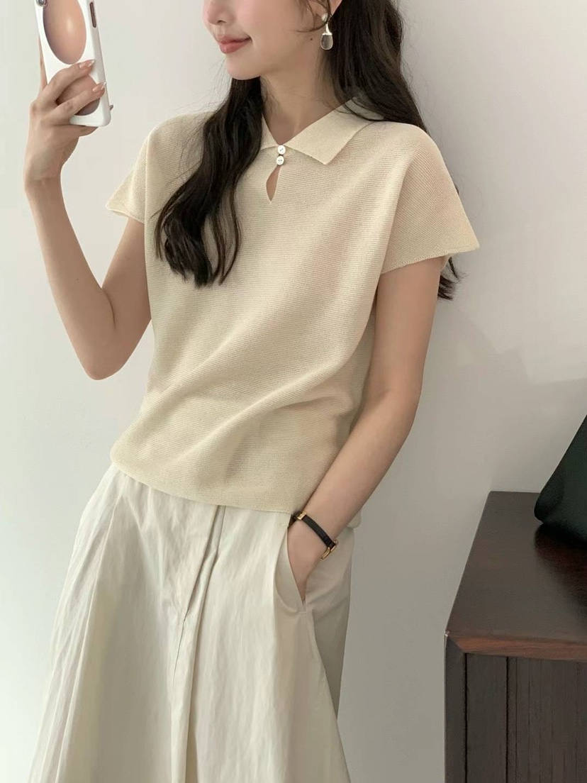 EGG/DS訂貨周期長直郵韓國代購女裝新款職業推薦24春夏針織衫PROJECT ELF/ELF-L針織衫