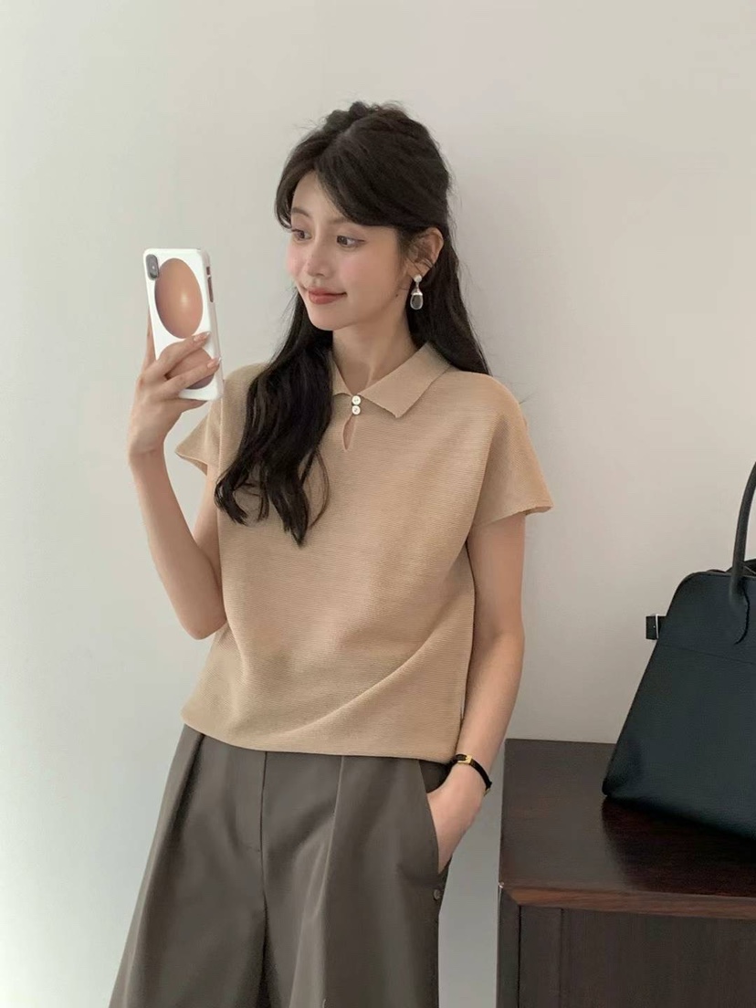 EGG/DS訂貨周期長直郵韓國代購女裝新款職業推薦24春夏針織衫PROJECT ELF/ELF-L針織衫
