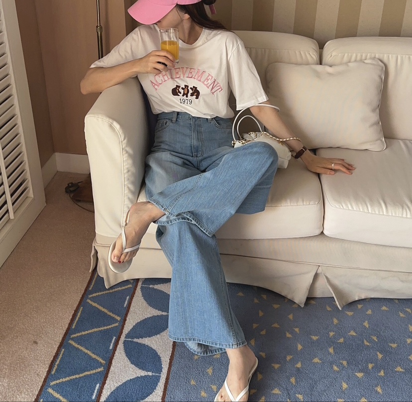 FORMSTUDIO韓國直郵東大門實拍女裝新品真品人氣時尚牛仔褲FORMSTUDIO牛仔褲
