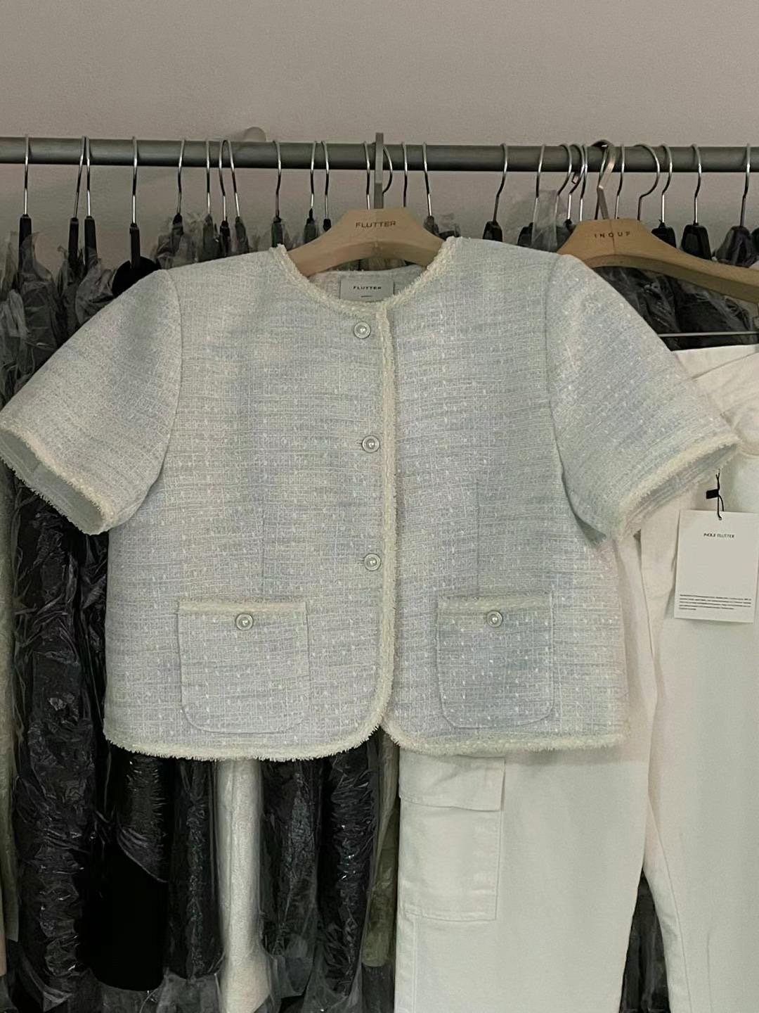 FLUTTER韓國直郵東大門代購女裝新品推薦人氣職業24春夏夾克FLUTTER/INOUF夾克