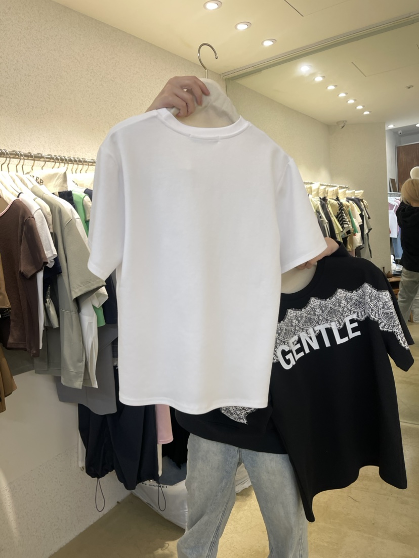 GENTLE B韓國直郵東大門實拍女裝新品熱賣真品24春夏T恤GENTLE BT恤