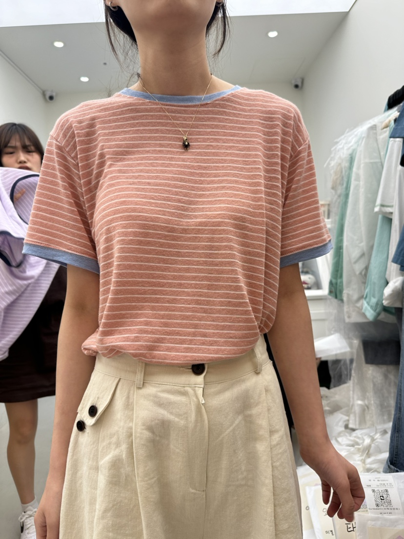 REVEH/OURMOMENT韓國直郵東大門實拍女裝新品熱賣推薦休閑T恤ASCENDT恤圖色4