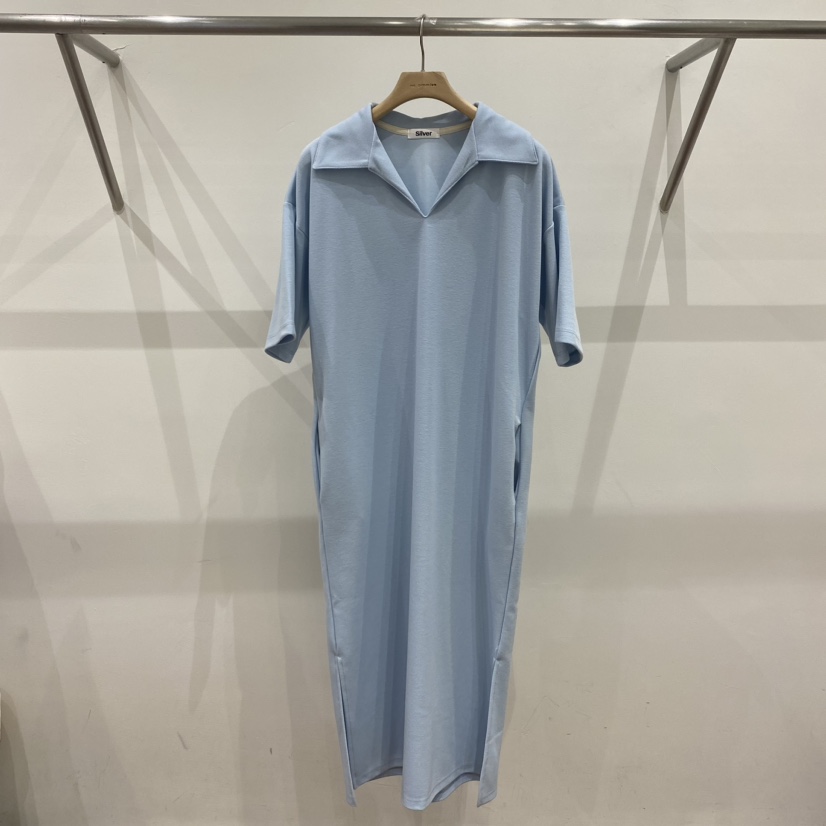 Silver直郵韓國代購女裝新款休閑人氣真品24春夏職業連衣裙SILVER連衣裙圖色2