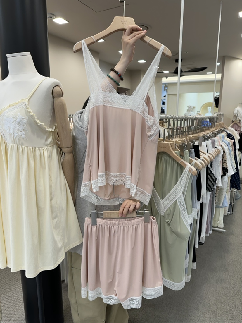 VICTORIA韓國直郵東大門代購女裝新品24春夏真品推薦睡衣VICTORIA睡衣