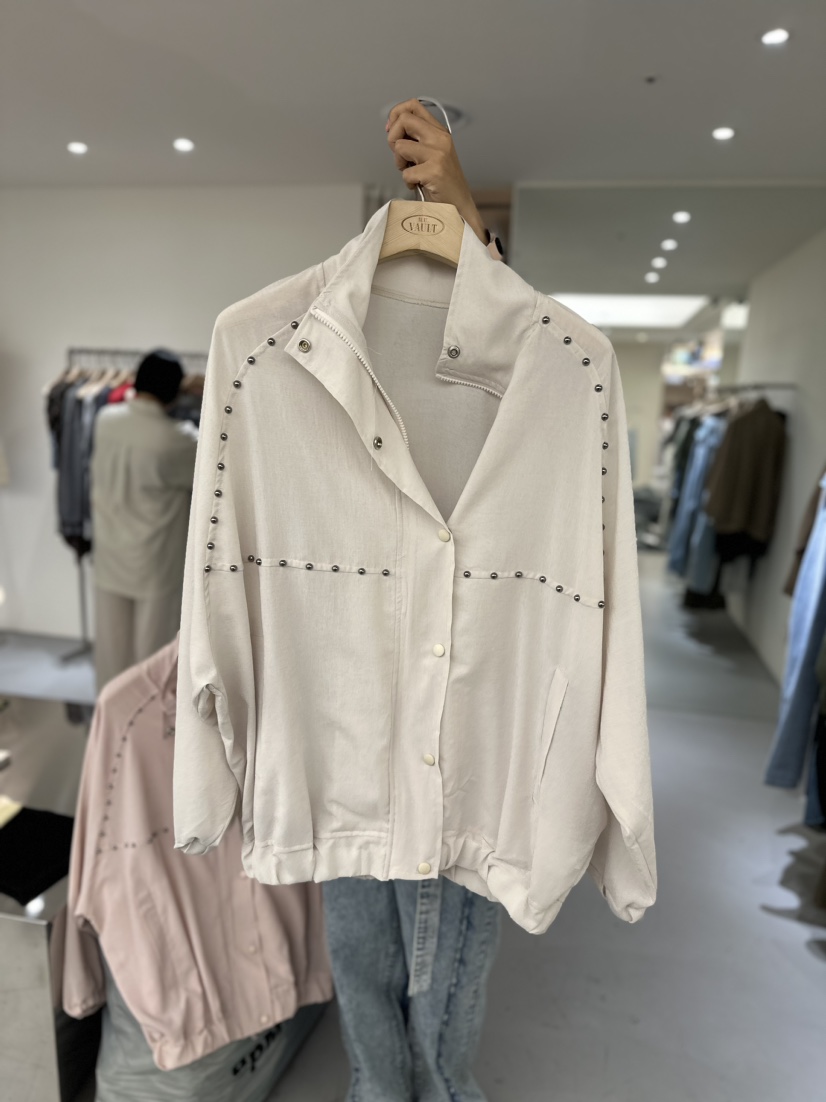 VAULT直郵韓國代購女裝新款職業時尚人氣休閑24春夏熱賣夾克VAULT夾克