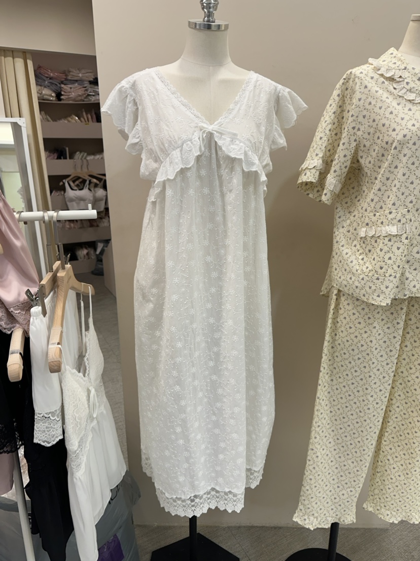 VICTORIA韓國直郵女裝新款熱賣推薦休閑時尚24春夏真品睡衣VICTORIA睡衣圖色2