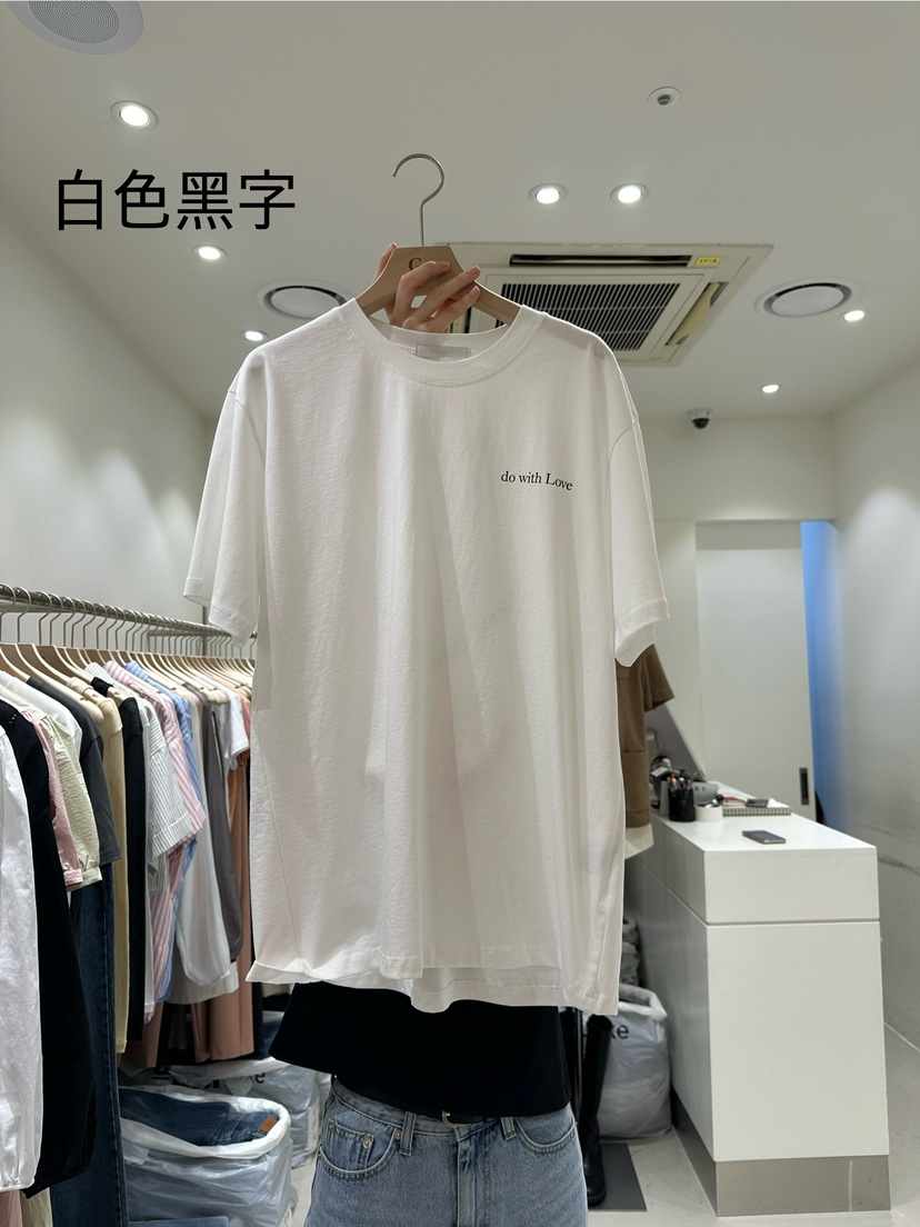 GLORY韓國直郵東大門代購女裝新品職業24春夏推薦休閑T恤GLORYT恤圖色2