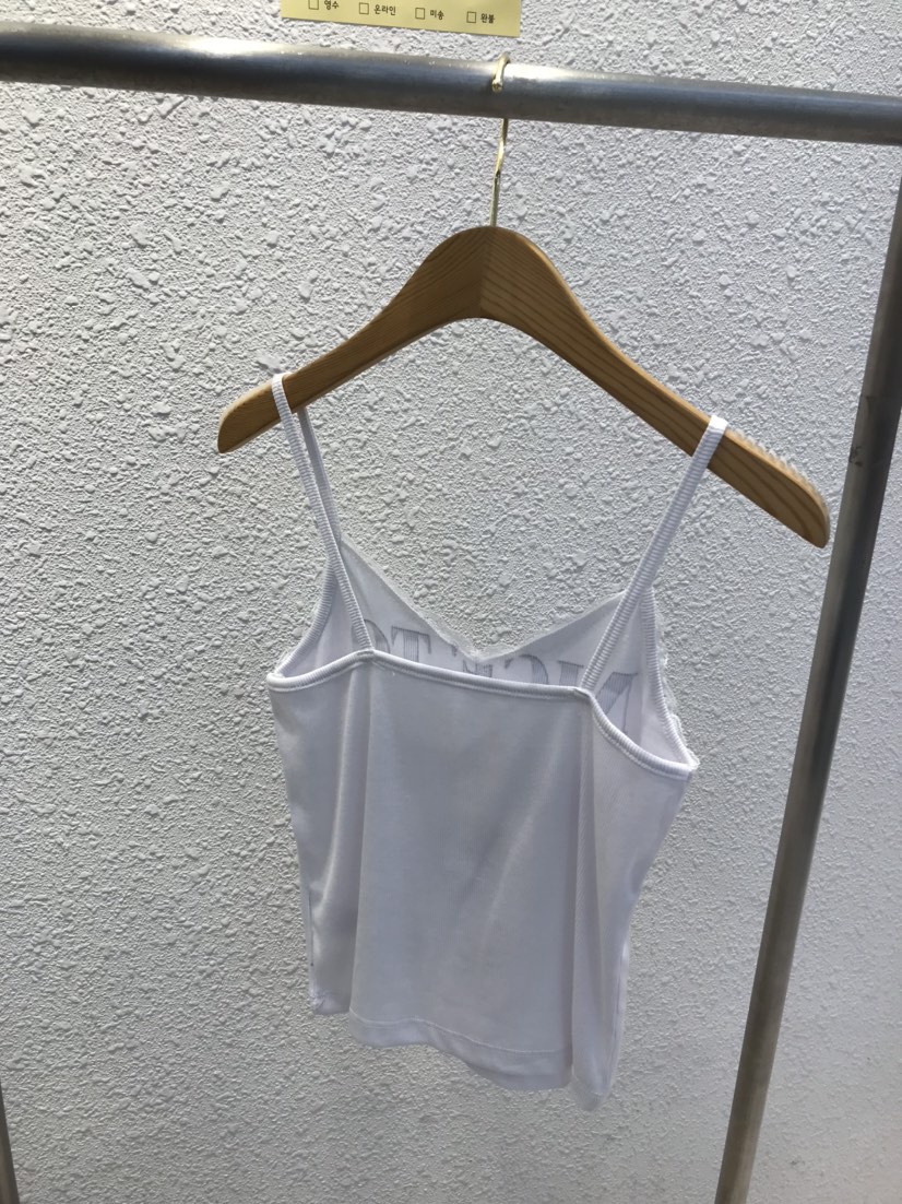 KC MARKET直郵韓國代購女裝新款24春夏時尚吊帶背心蕾絲空吊帶/背心