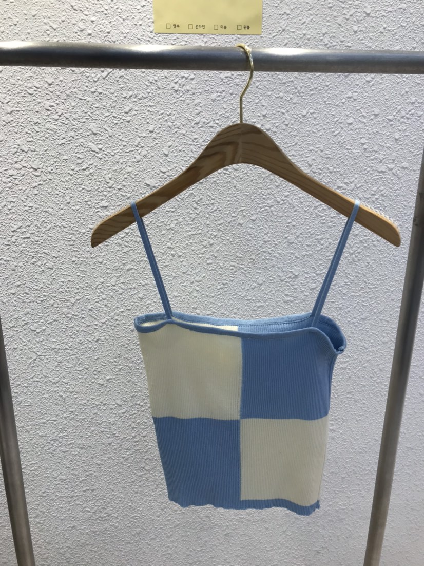 KC MARKET韓國直郵東大門代購女裝新品24春夏休閑吊帶背心空吊帶/背心圖色3