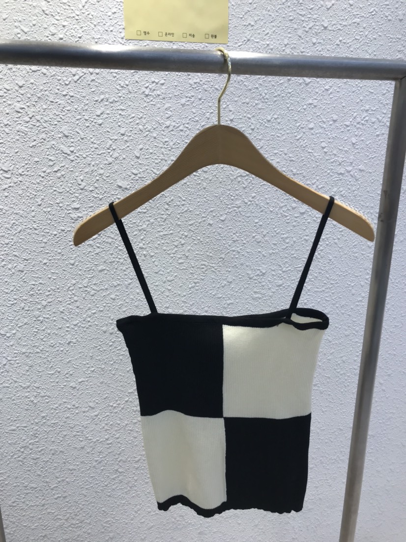 KC MARKET韓國直郵東大門代購女裝新品24春夏休閑吊帶背心空吊帶/背心圖色4