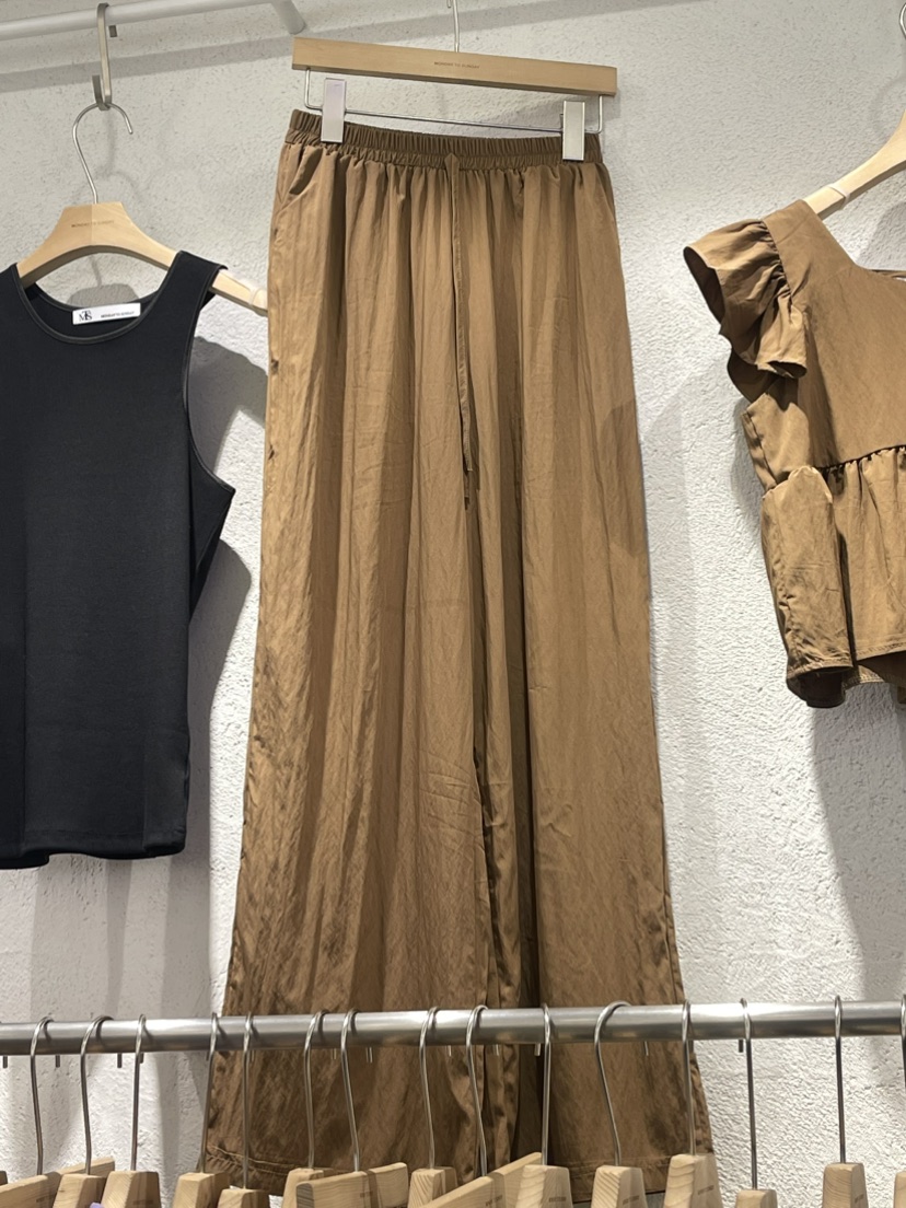 MONDAY TO SUNDAY韓國直郵女士新品熱賣24春夏休閑休閑褲MONDAY TO SUNDAY休閑褲圖色2