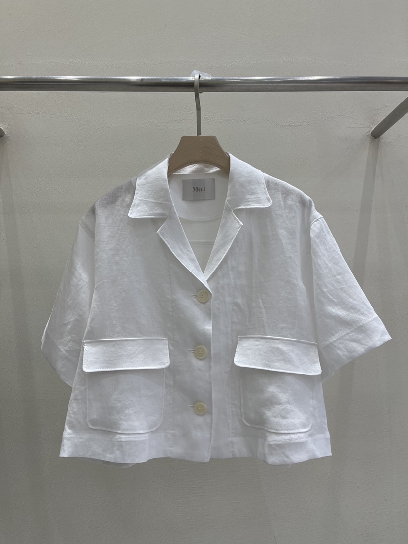 MU i韓國直郵東大門代購女士新品人氣24春夏熱賣休閑夾克Mu:i-Q夾克圖色2