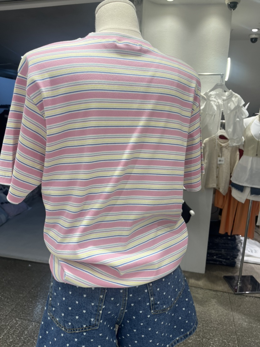 NAME VALUE直郵韓國代購女裝新品時尚真品休閑人氣職業T恤OVER NEART恤