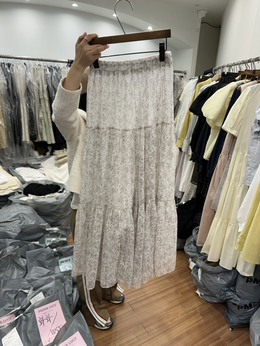PRIMA LUCE直郵韓國代購女士新品休閑24春夏真品人氣長裙CCORIE長裙