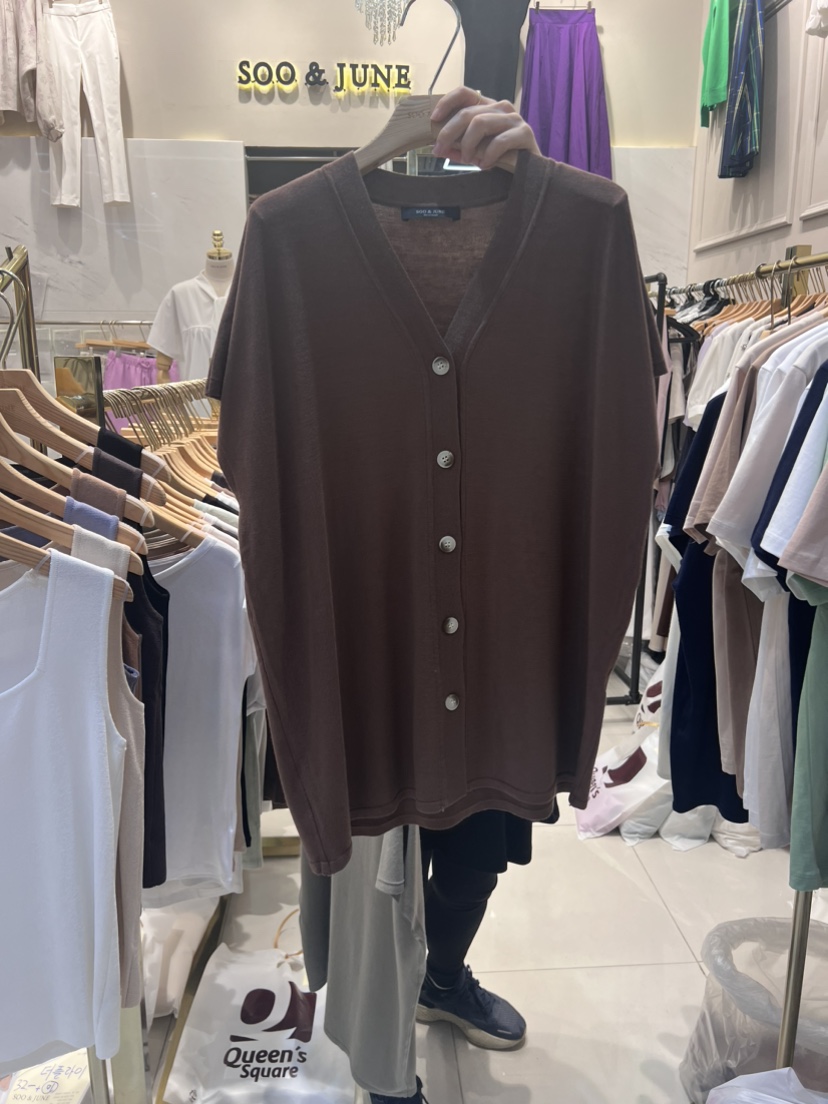 SOO JUNE韓國直郵女裝新品人氣24春夏休閑真品時尚推薦馬甲SOO JUNE馬甲圖色3