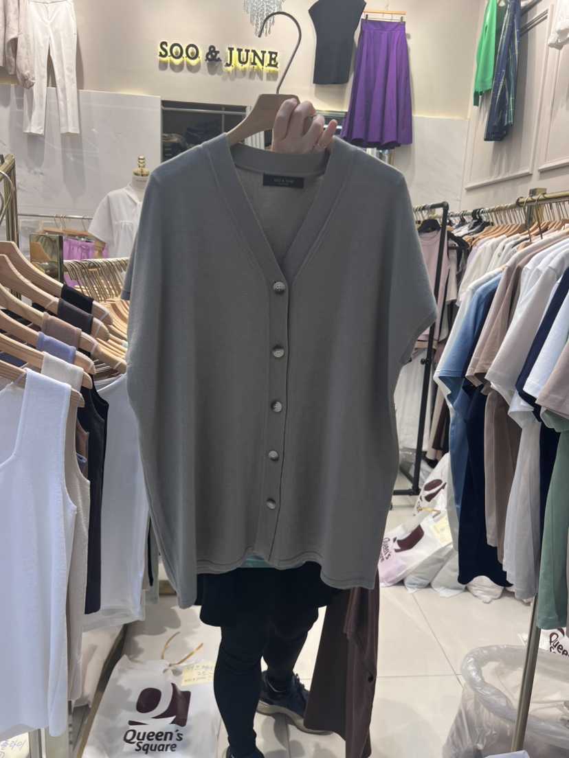 SOO JUNE韓國直郵女裝新品人氣24春夏休閑真品時尚推薦馬甲SOO JUNE馬甲圖色4