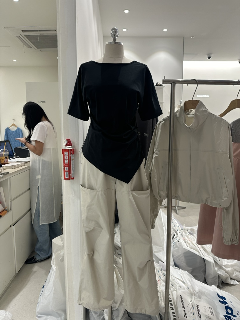 GRETA.Y韓國直郵女裝新品人氣時尚職業24春夏休閑推薦T恤GRETA.YT恤