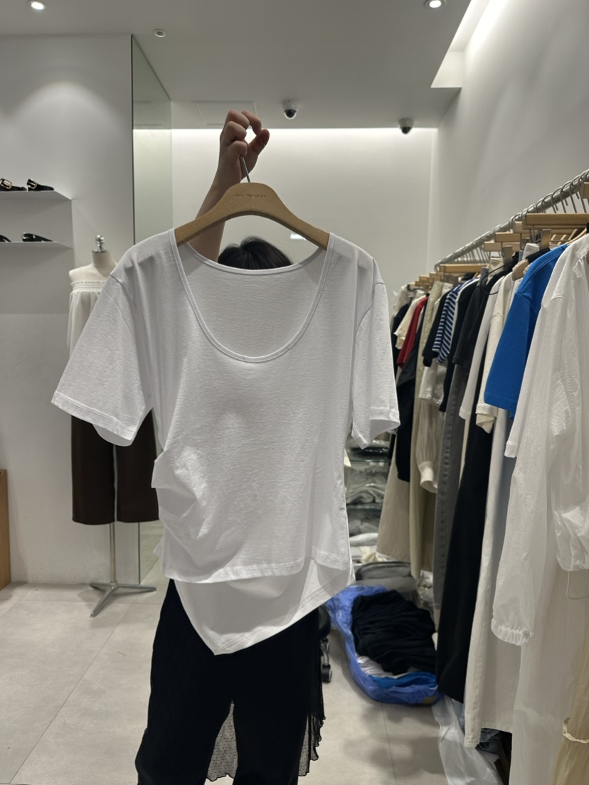 GRETA.Y韓國直郵女裝新品人氣時尚職業24春夏休閑推薦T恤GRETA.YT恤