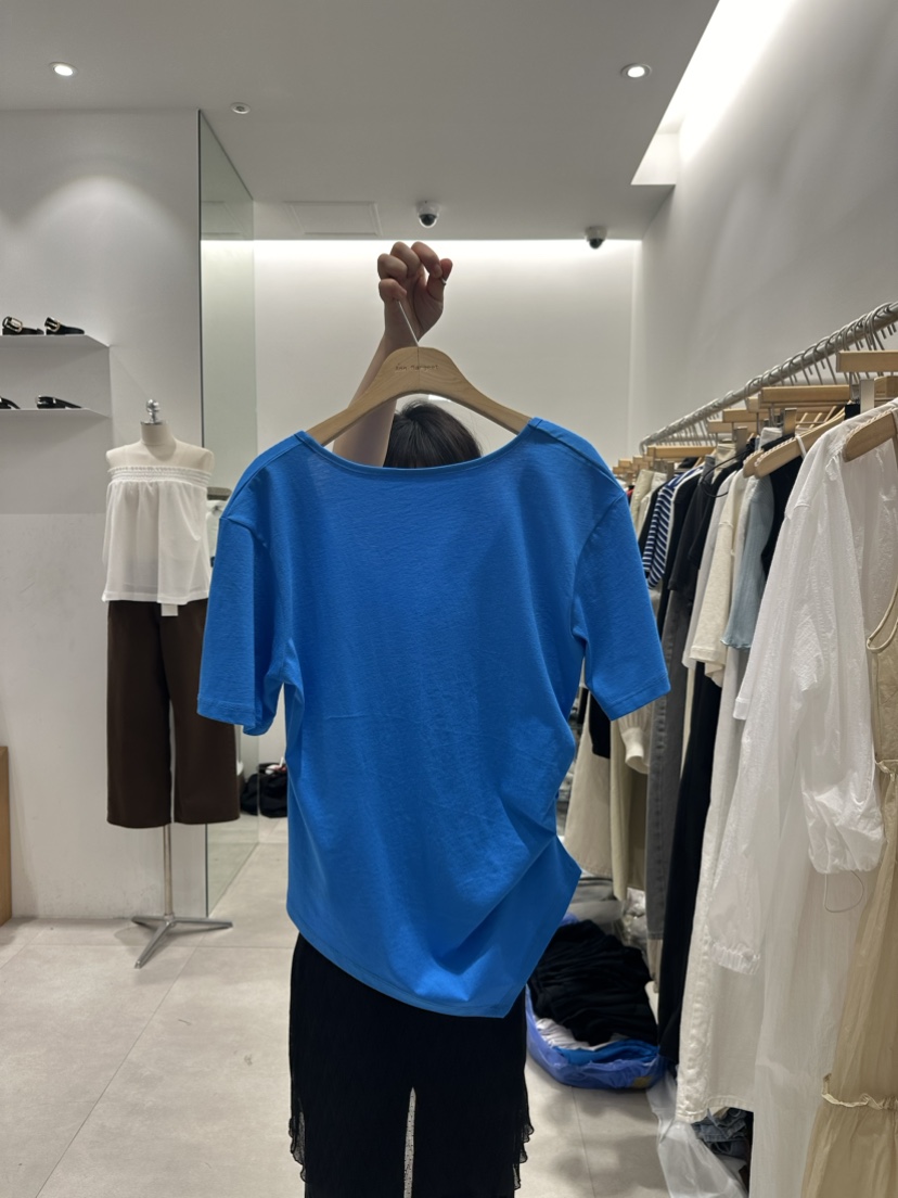 GRETA.Y韓國直郵女裝新品人氣時尚職業24春夏休閑推薦T恤GRETA.YT恤圖色1