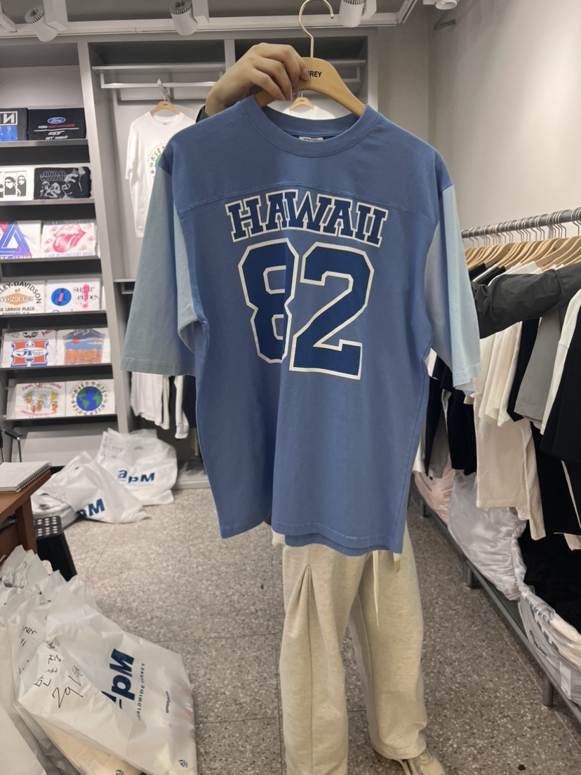 L GREY韓國直郵女裝新款職業24春夏時尚真品推薦休閑T恤L GREYT恤圖色1