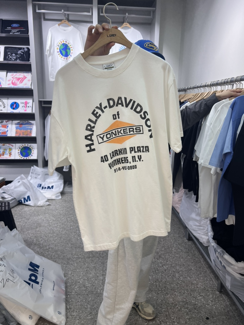 L GREY韓國直郵東大門代購女裝新品時尚24春夏真品推薦T恤L GREY-男裝T恤