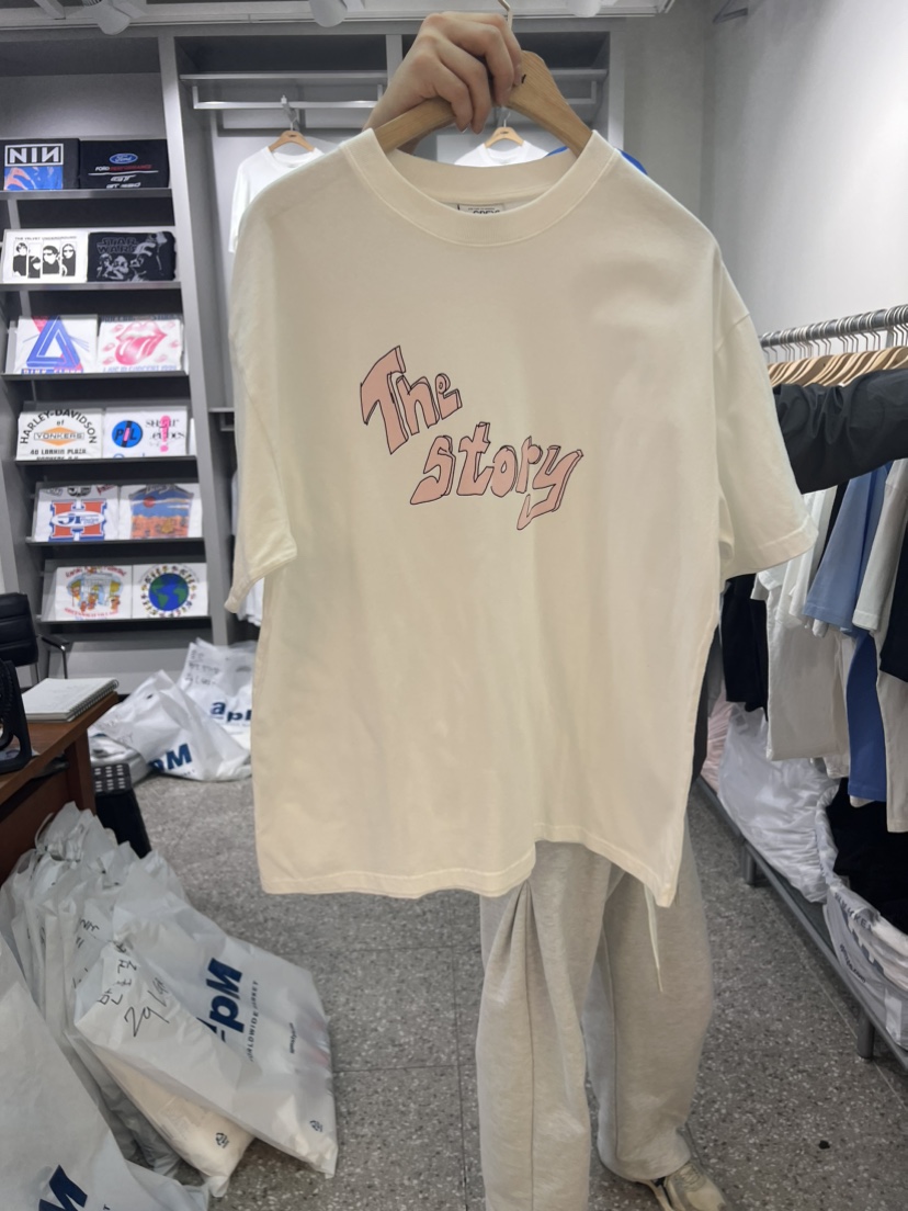 L GREY韓國直郵女裝新品推薦休閑熱賣24春夏人氣職業T恤L GREY-男裝T恤