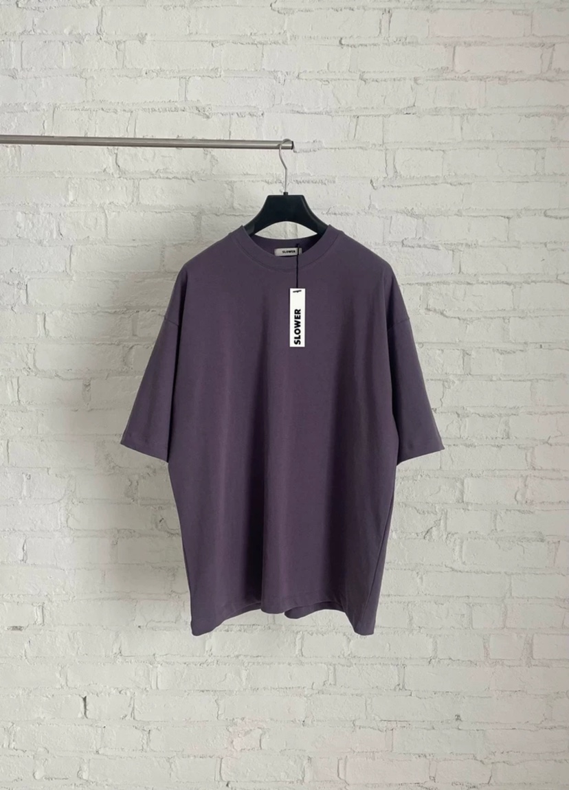 SLOWER韓國直郵女裝新款職業休閑熱賣真品人氣推薦24春夏T恤SLOWERT恤圖色4