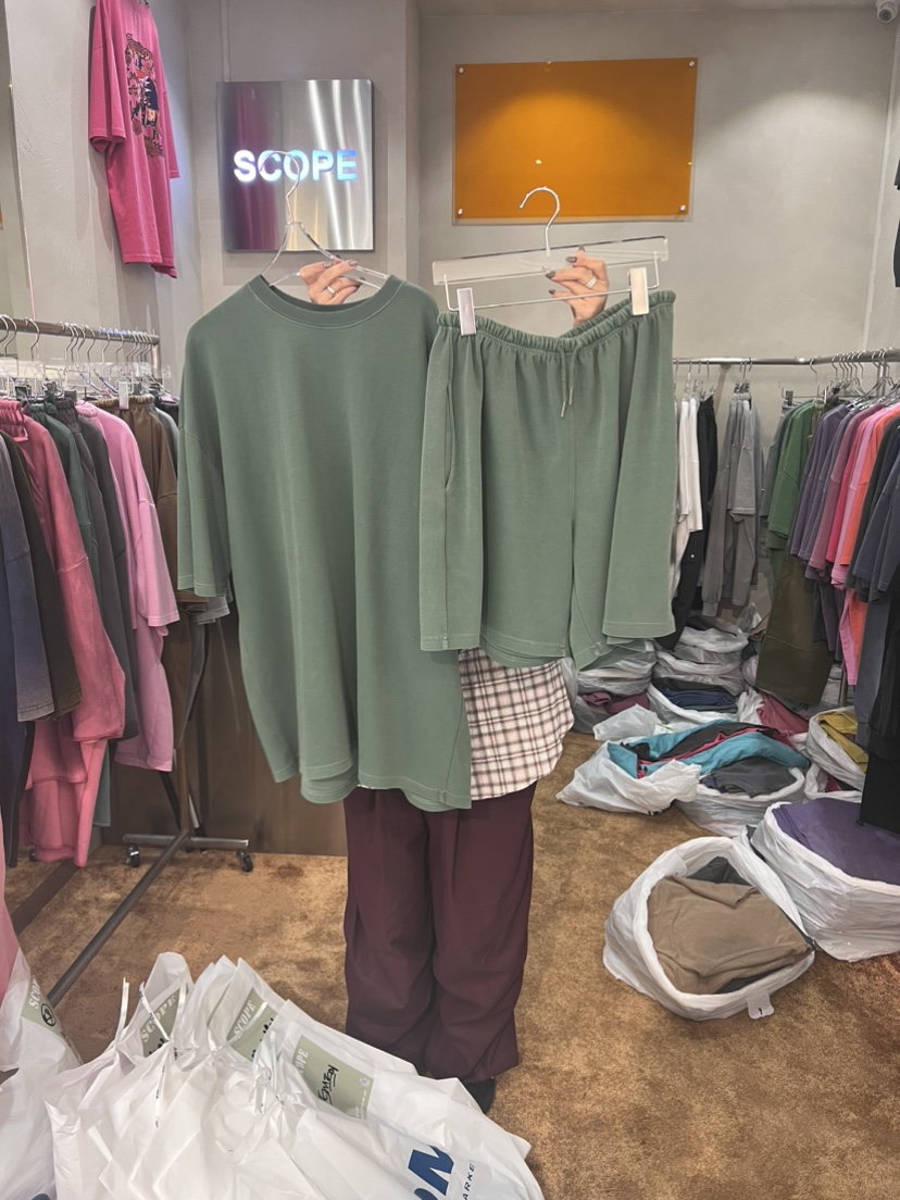 SCOPE-男裝韓國直郵東大門實拍女裝新品熱賣休閑真品男士套裝SCOPE-男裝男士套裝圖色2
