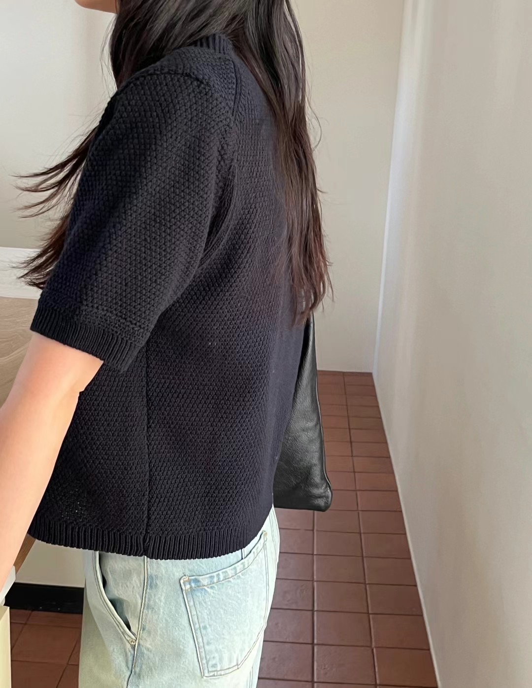 SIMPIEBEIGE直郵韓國代購女裝新款時尚24春夏人氣真品針織衫SIMPIEBEIGE針織衫