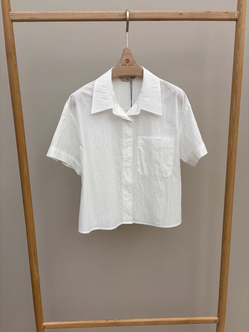 The any韓國直郵東大門代購女裝新品休閑人氣職業襯衫蕾絲衫MEMOIRE襯衫/蕾絲衫圖色2