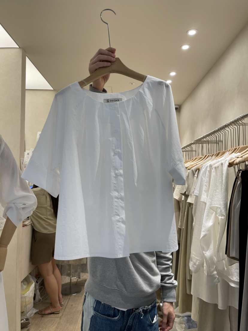 2nd GATE韓國直郵女裝新品熱賣人氣24春夏時尚襯衫蕾絲衫2ND GATE襯衫/蕾絲衫