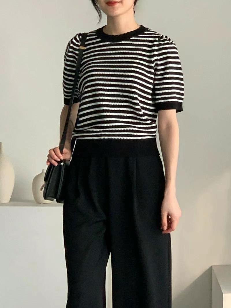 BARISTAR韓國直郵東大門代購女裝新品熱賣人氣24春夏針織衫MAY SEVEN針織衫