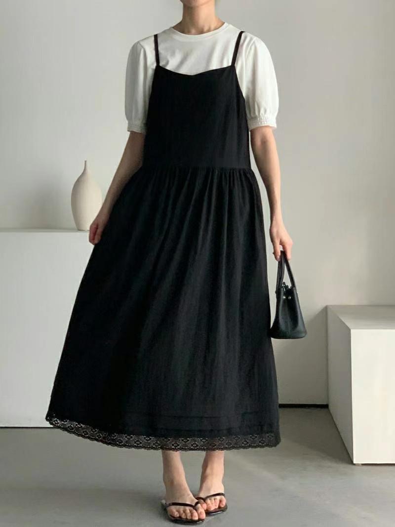 BARISTAR直郵韓國代購女裝新品人氣真品熱賣休閑24春夏連衣裙MAY SEVEN連衣裙