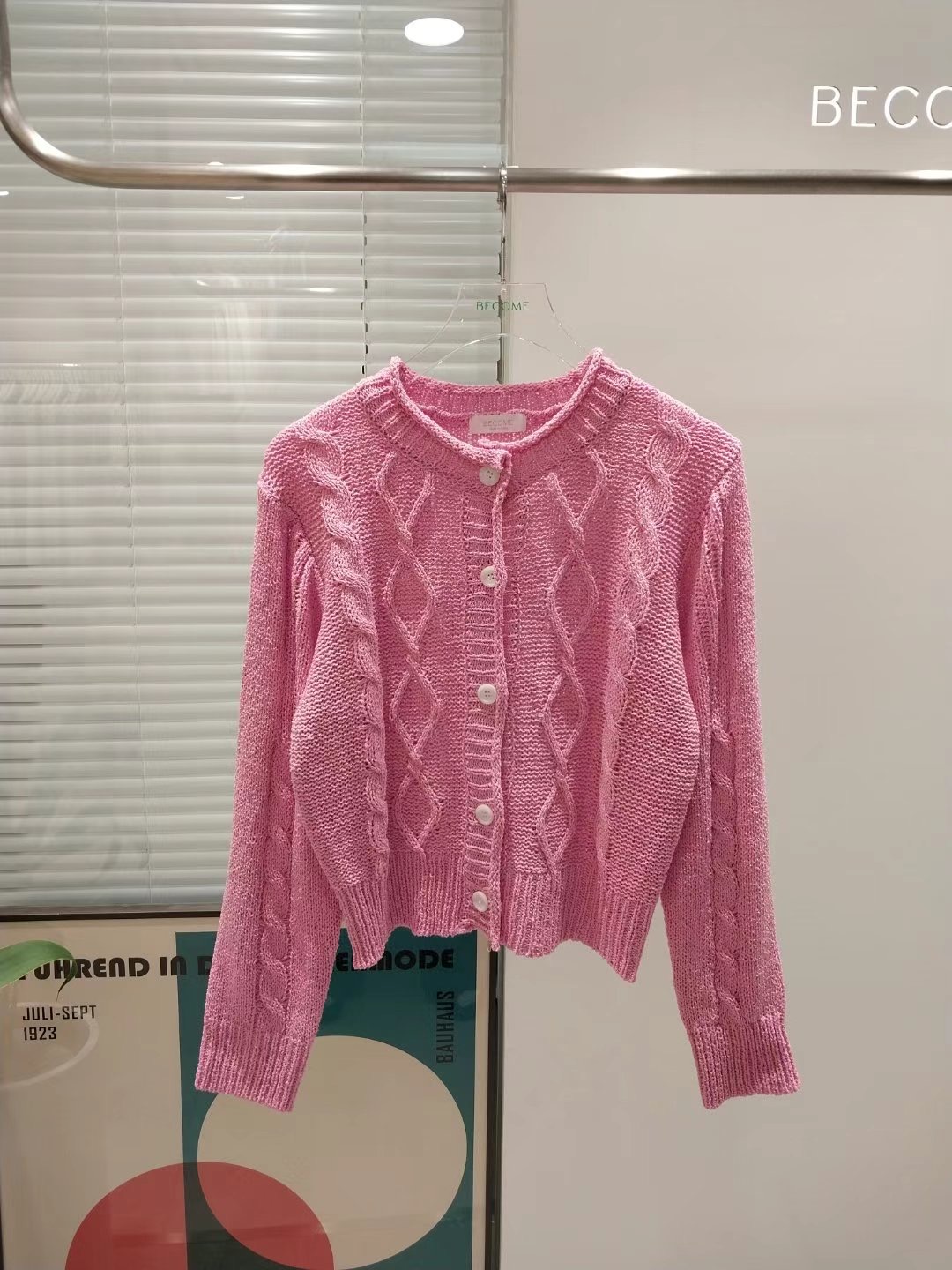 BECOME直郵韓國代購女裝新品推薦人氣真品24春夏職業毛衣BECOME毛衣圖色1