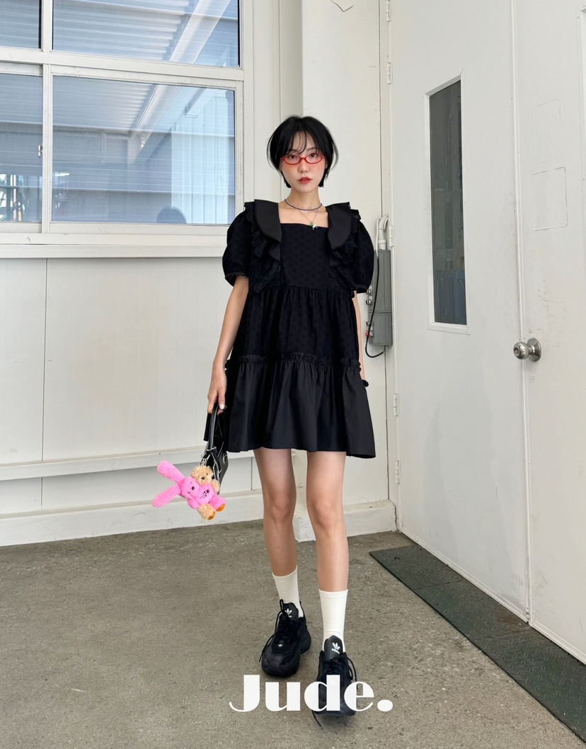 HEYJUDE韓國直郵東大門代購女裝新品人氣休閑時尚職業連衣裙HEYJUDE連衣裙