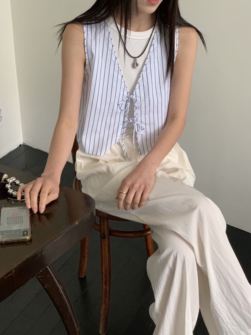 VAARA直郵韓國代購女裝新款推薦人氣24春夏職業真品熱賣馬甲VAARA馬甲