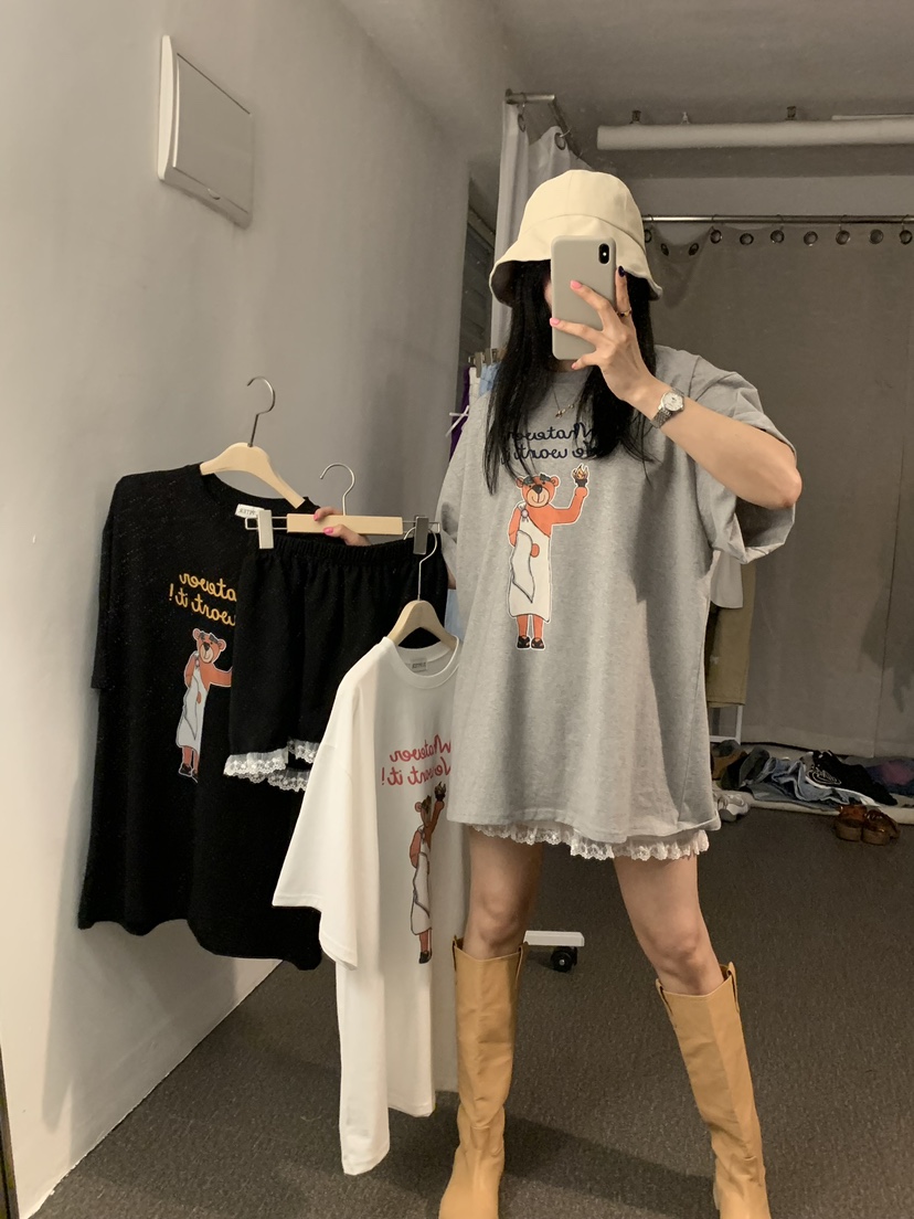 JUPITER韓國直郵女裝新款24春夏時尚推薦真品職業休閑T恤JUPITERT恤