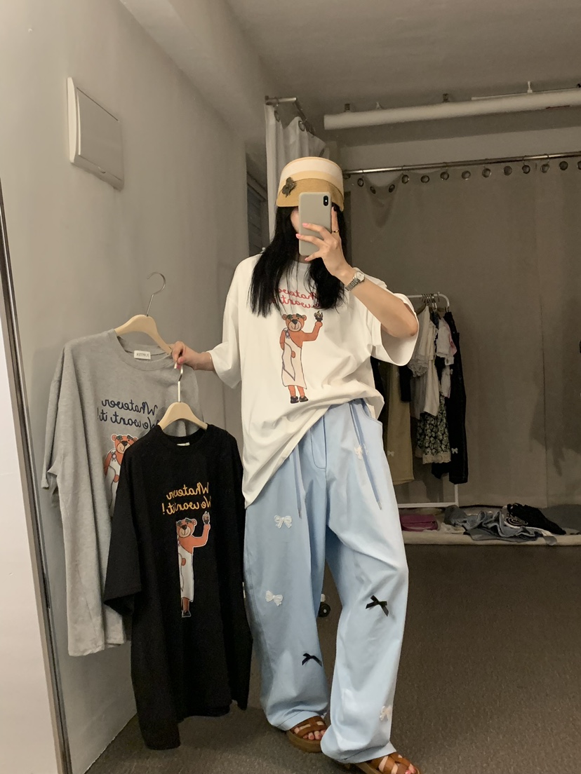 JUPITER韓國直郵女裝新款24春夏時尚推薦真品職業休閑T恤JUPITERT恤