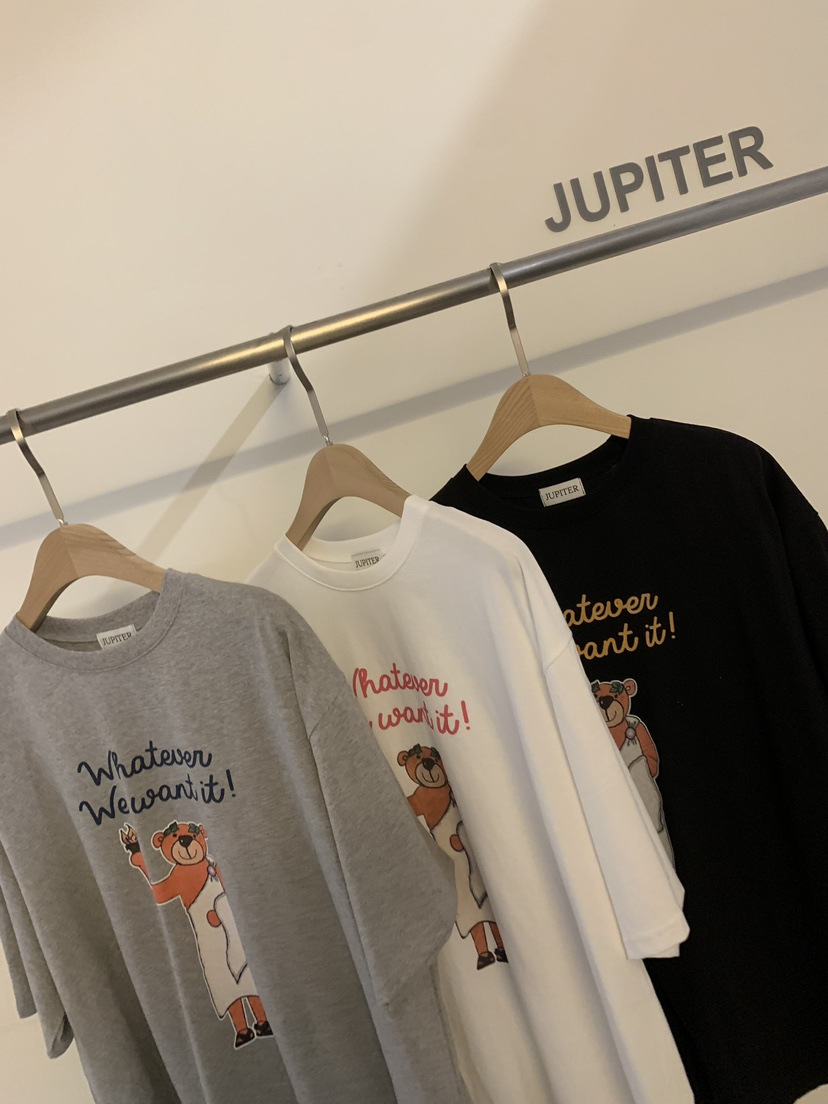 JUPITER韓國直郵女裝新款24春夏時尚推薦真品職業休閑T恤JUPITERT恤