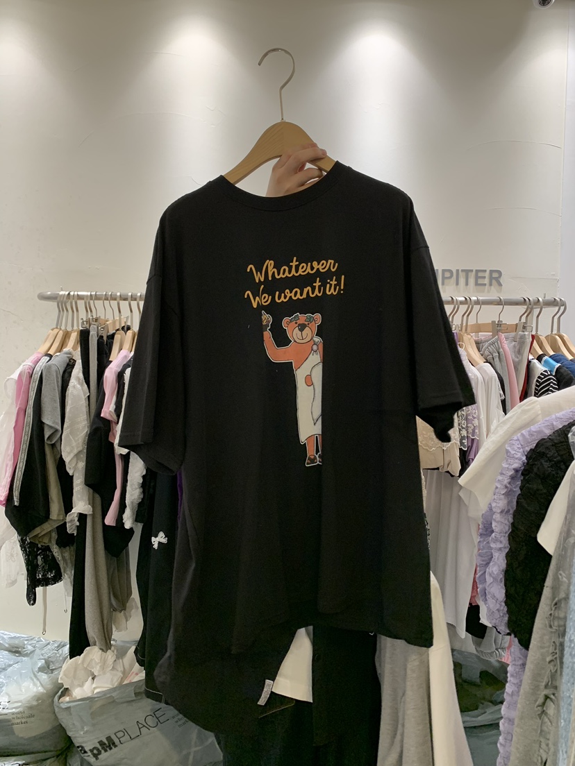 JUPITER韓國直郵女裝新款24春夏時尚推薦真品職業休閑T恤JUPITERT恤圖色3