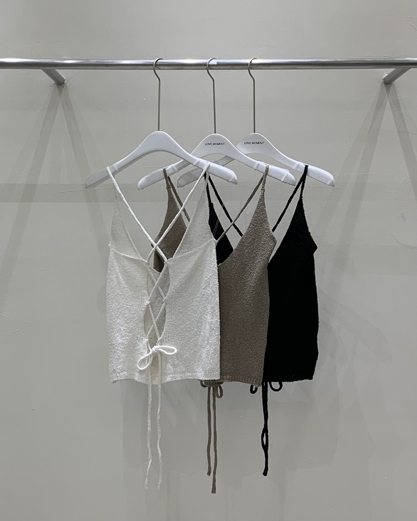 LOVE MOMENT直郵韓國代購女裝新品休閑推薦職業時尚吊帶背心LOVE MOMENT吊帶/背心