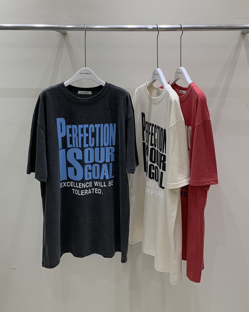 LOVE MOMENT韓國直郵女裝新品24春夏職業推薦人氣休閑T恤LOVE MOMENTT恤