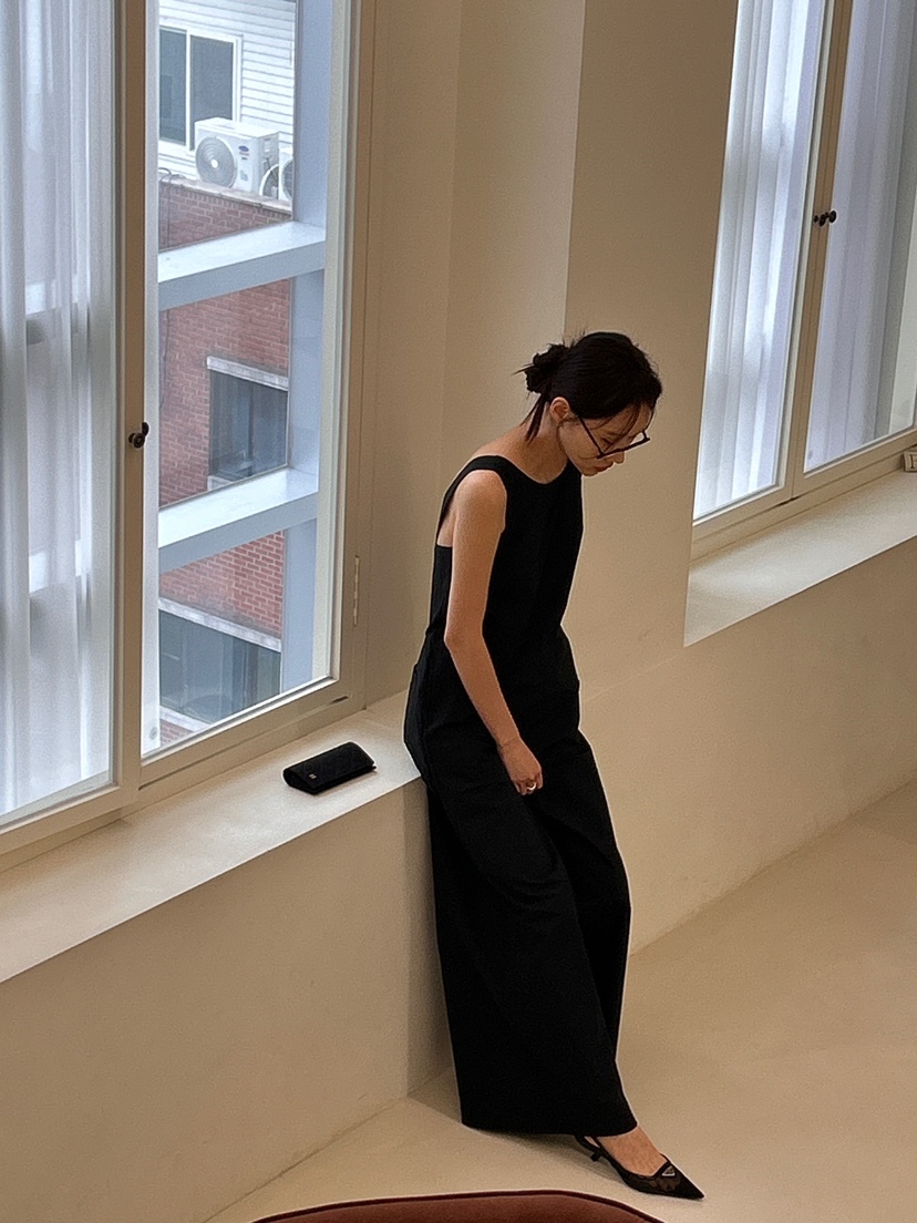 ME MO韓國直郵東大門代購女裝新品熱賣休閑人氣背帶褲雙層ME MO背帶褲