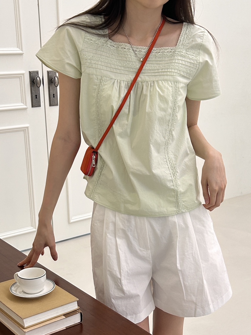 ME MO韓國直郵東大門實拍女裝新品推薦24春夏職業熱賣短褲ME MO短褲