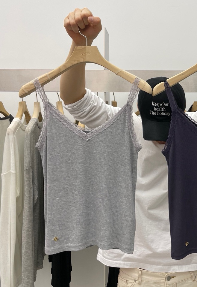 Special直郵韓國代購女裝新品熱賣24春夏人氣時尚吊帶背心SPECIAL吊帶/背心圖色2